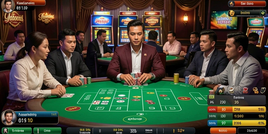 Tampilan menu utama yang menarik dan mudah dinavigasi.