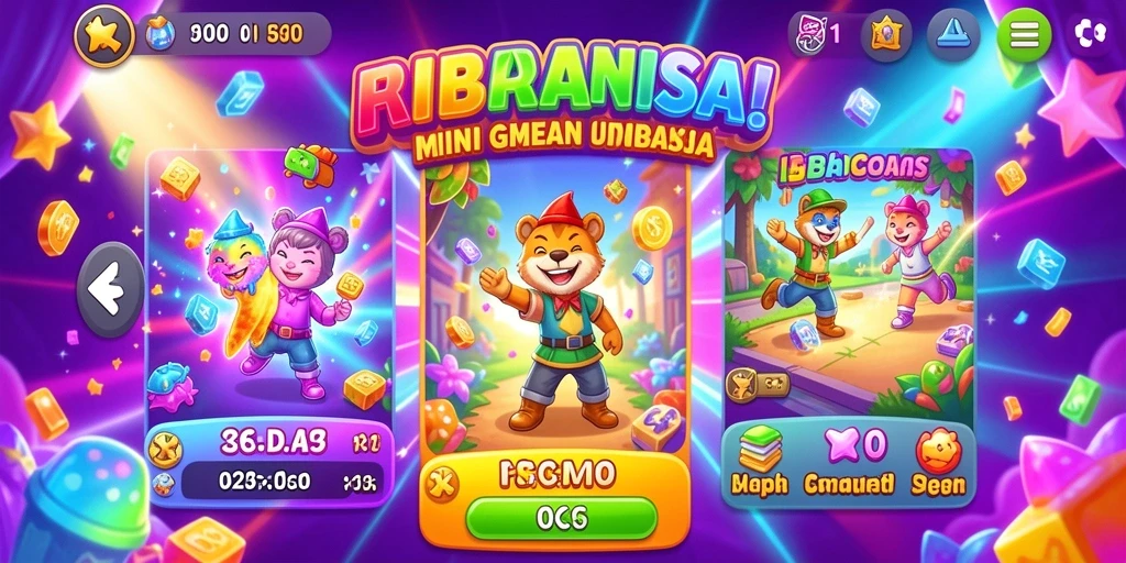 Tampilan utama aplikasai 66MENANG yang menarik.