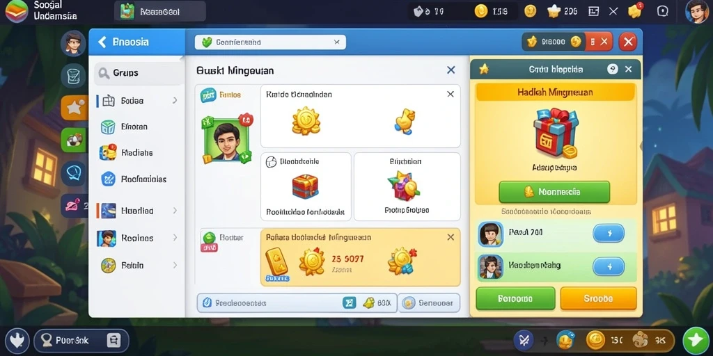 Tampilan menu utama BOS88 yang menarik.