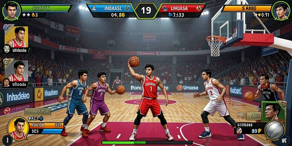 Tampilan antarmuka game yang menarik dan nyaman.