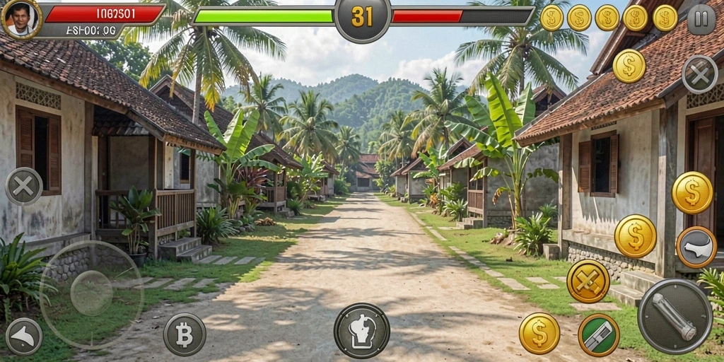 Tampilan antarmuka yang user-friendly.