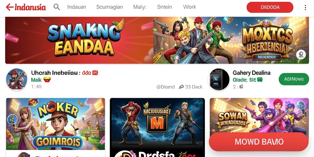 Tampilan antarmuka yang menarik dan mudah digunakan.