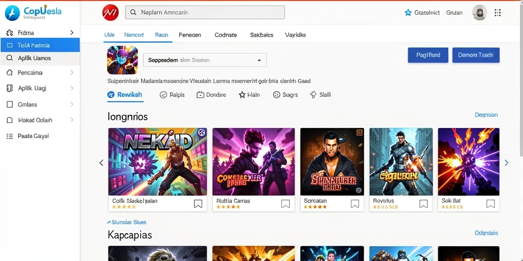 Screenshot 1: Tampilkan antarmuka pengguna yang ramah.