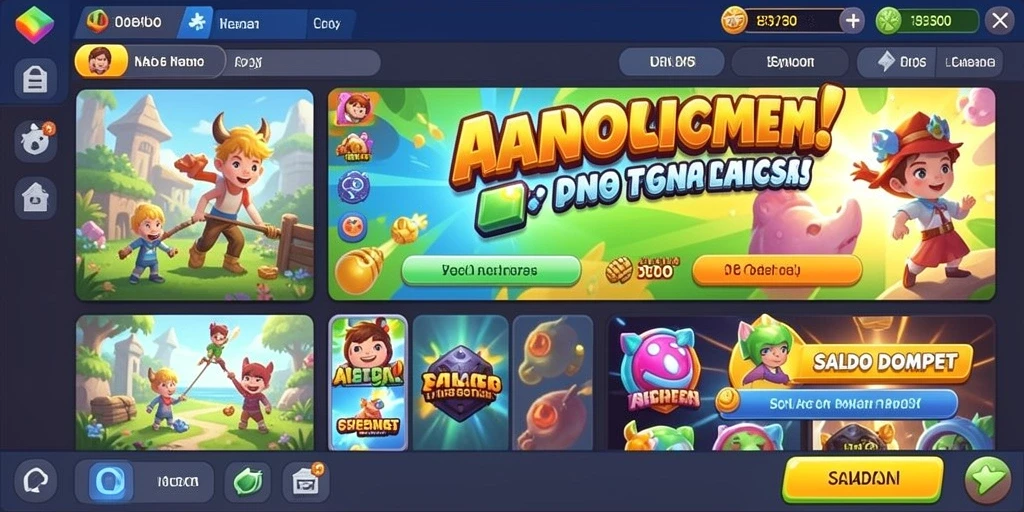 Tampilan antarmuka yang menarik dan user-friendly.