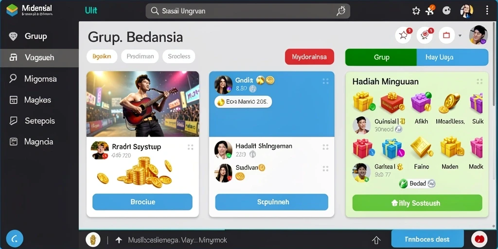 Tampilan antarmuka yang intuitif dan mudah digunakan.