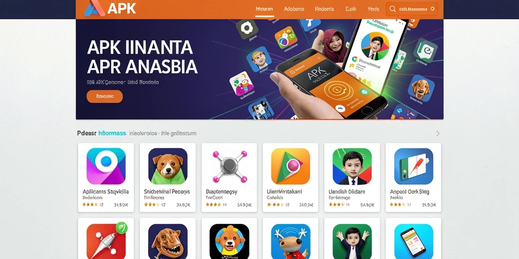 Tampilan awal permainan yang menggugah selera.