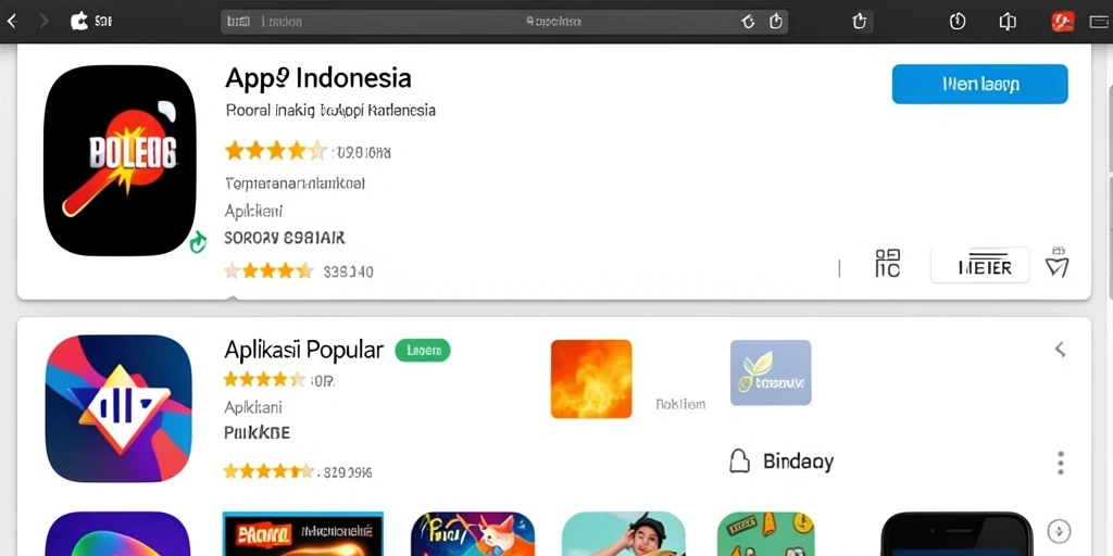 Tampilan antarmuka yang intuitif dan user-friendly.