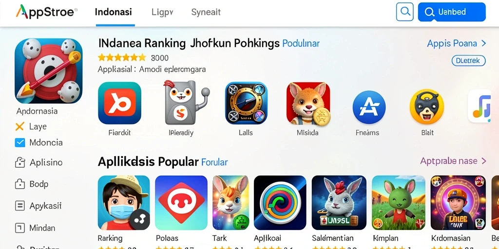 Tampilan antarmuka yang menarik dan mudah digunakan.